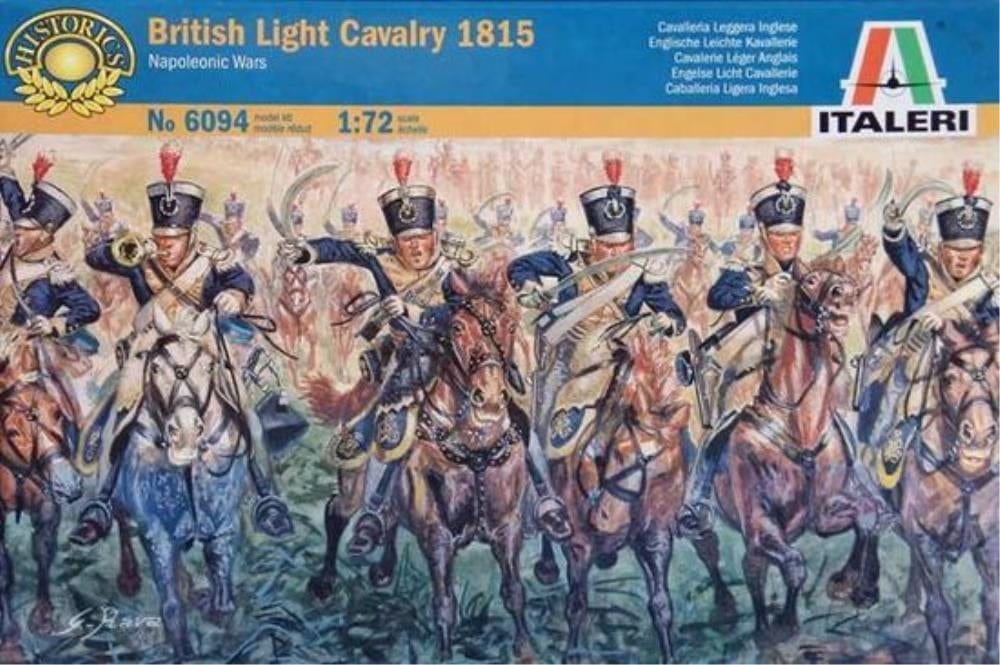 Italeri 1/72 British Light Cavalry 1815 Napoleonic Wars Plastic Model Kit Italeri PLASTIC MODELS