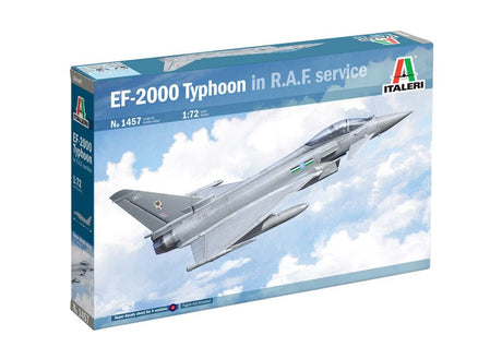 Italeri 1/72 Eurofighter Typhoon EF-2000 - In RAF Service Plastic Model Kit Italeri PLASTIC MODELS