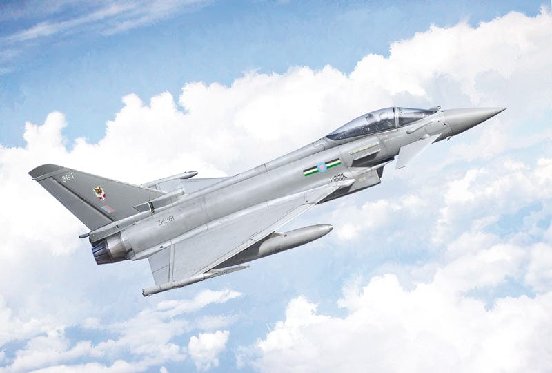 Italeri 1/72 Eurofighter Typhoon EF-2000 - In RAF Service Plastic Model Kit Italeri PLASTIC MODELS
