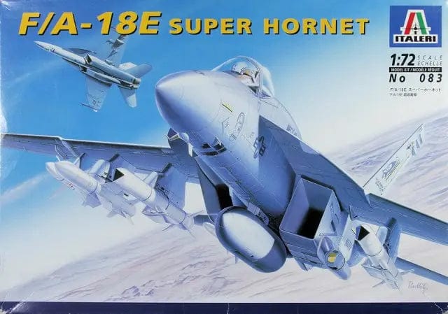 Italeri 1/72 F/A-18E Super Hornet Plastic Model Kit Italeri PLASTIC MODELS