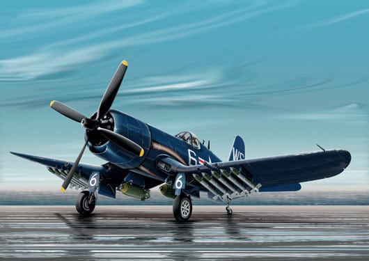Italeri 1/72 F4U4B Corsair Italeri PLASTIC MODELS