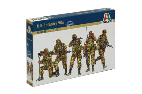 Italeri 1/72 U.S. Infantry (1980S) Plastic Model Kit Italeri PLASTIC MODELS