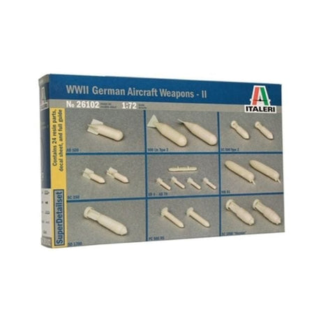 Italeri 1/72 Wwii German Kit Weapons Version Ii Plastic Model Kit Italeri PLASTIC MODELS