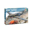 Italeri 1423S 1/72 P-51A Mustang Plastic Model Kit - Hobbytech Toys