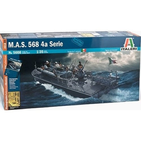 Italeri 5626S 1/35 M A S 568 4A Serie with Crew Plastic Model Kit Italeri PLASTIC MODELS