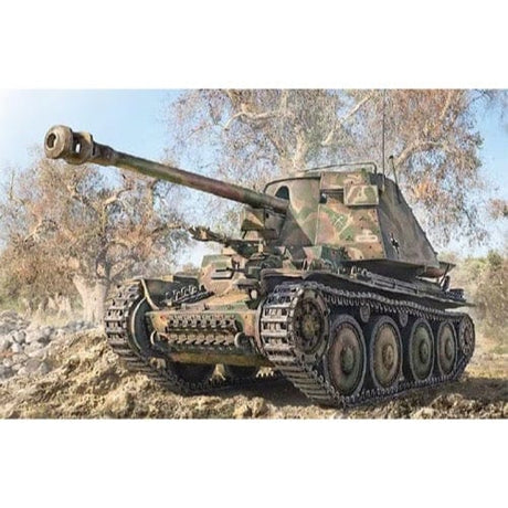 Italeri 6566S 1/35 Sd. Kfz. 138 Marder III H With Crew Plastic Model Kit - Hobbytech Toys