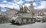 Italeri 6568S 1/35 M2A1 Sherman Tank With U.S. Infantry Plastic Model Kit Italeri PLASTIC MODELS