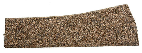 Itty Bitty Lines 1341 N Precut Cork Roadbed Section - L/HTurnout - Small & Medium Radius (2) Itty Bitty Lines TRAINS - N SCALE