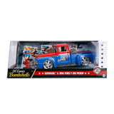 Jada 1/24 Supergirl With 1956 Ford F-100 Pickup Bombshells Movie Jada DIE-CAST MODELS