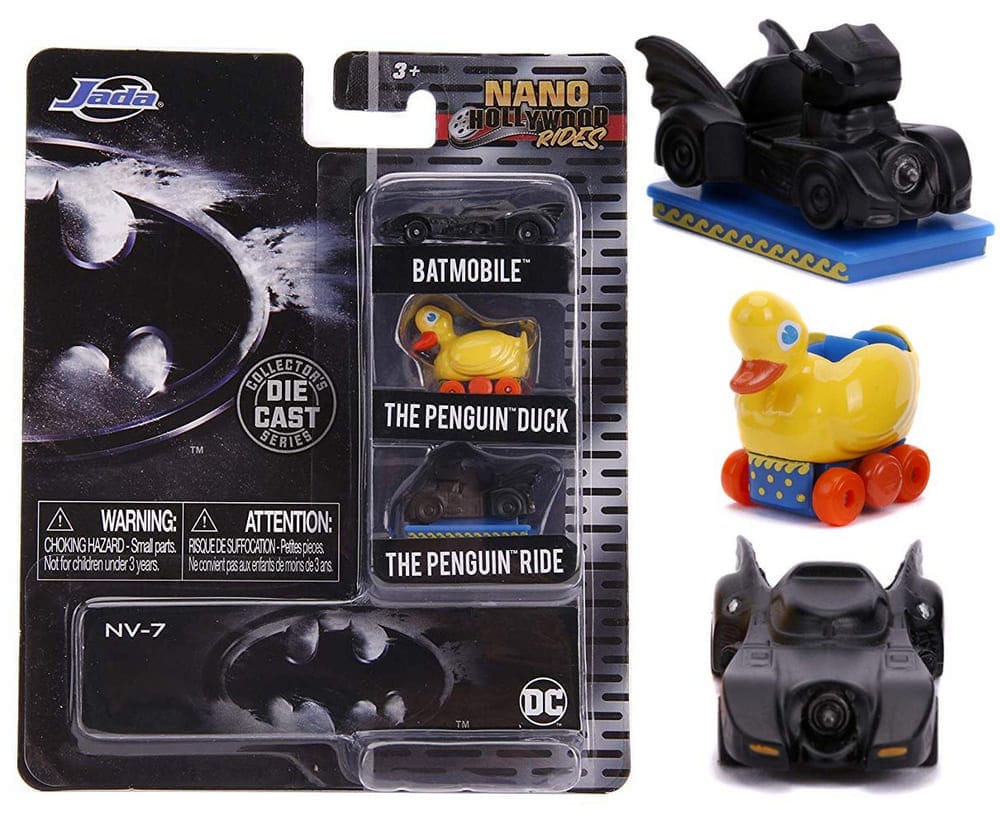Jada Nano Hollywood Rides Batman 3 Pack Jada DIE-CAST MODELS
