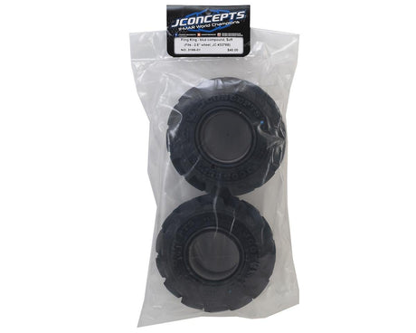 JConcepts Fling King 2.6inch Mega Monster Truck Tires (2) (Blue) JConcepts RC CARS - PARTS