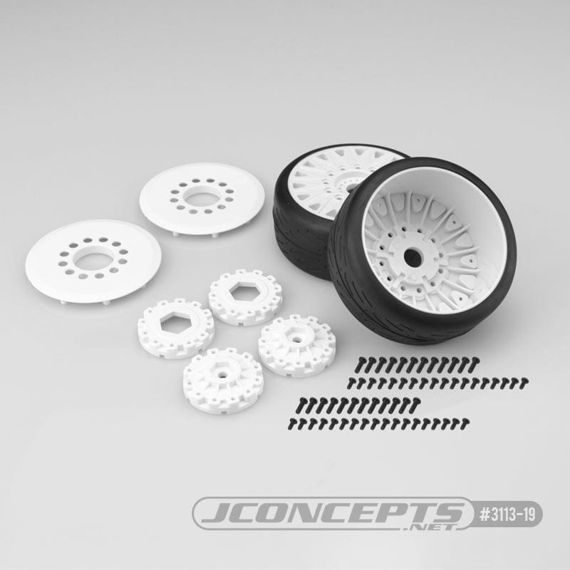 Jconcepts JC3113-19 Belted Speed Fangs On Cheetah Wheels (2) JConcepts RC CARS - PARTS