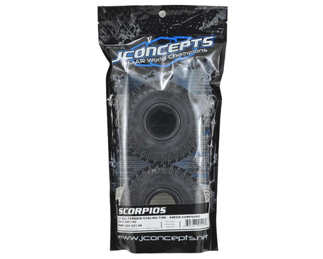 JConcepts Scorpios 1.9inch All Terrain Tires (2) (Green) JConcepts RC CARS - PARTS