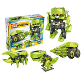Johnco - T4 Transforming Solar Robot - Hobbytech Toys