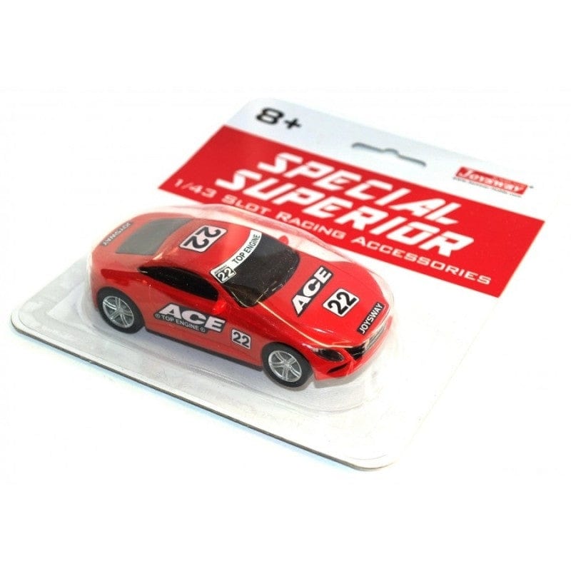 Joysway 1/43 Ace Red Racer Car Joysway SLOT CARS
