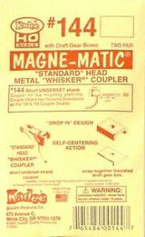 Kadee 144 HO Whisker Coupler, 1/4in Underset (2 Pr) Kadee TRAINS - HO/OO SCALE