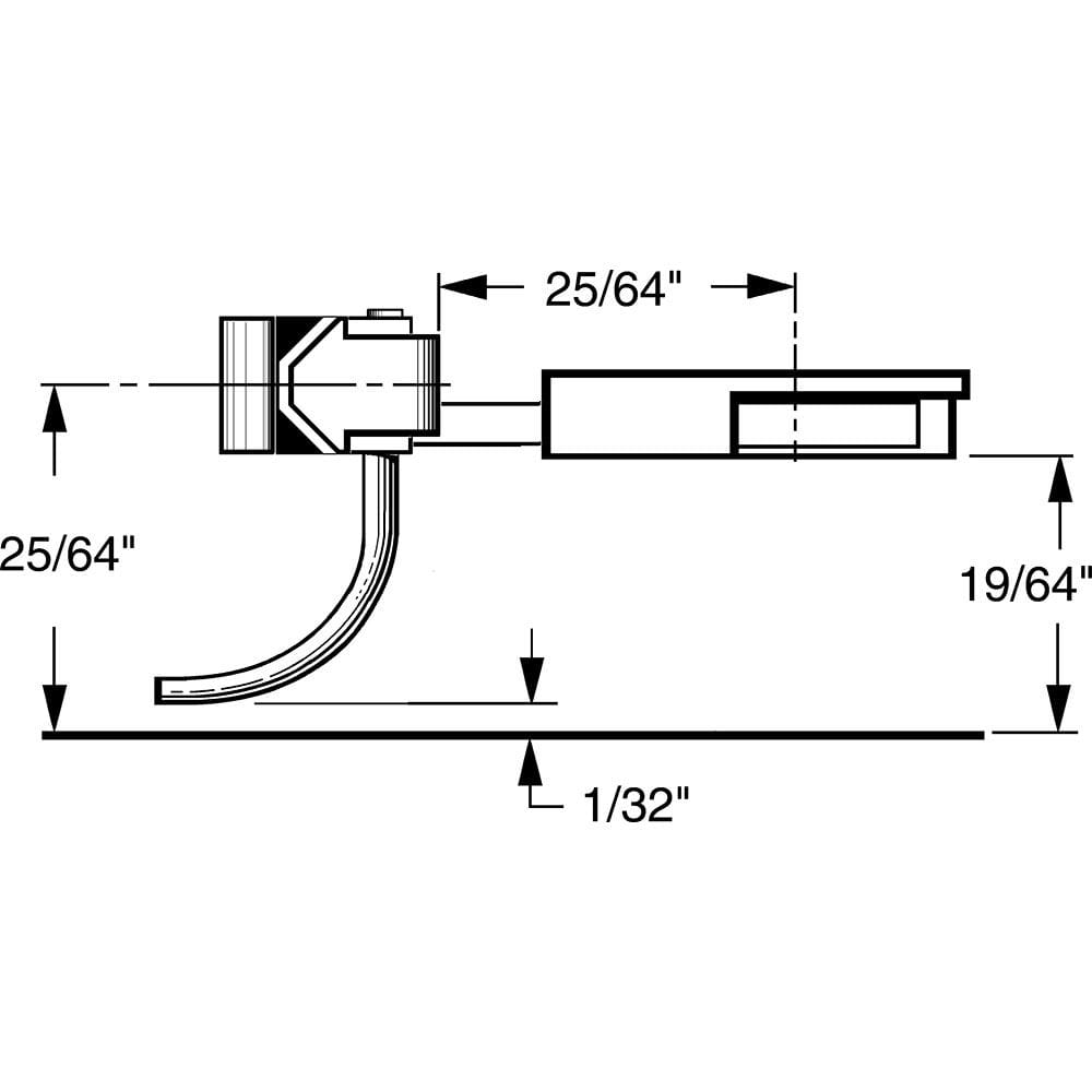 Kadee HO #21 Plastic Shank Plastic-Shank Coupler - Kit - Long Underset - Magne-Matic(R) - Long 25/64" Underset w/#213 & #232 Draft Gear Box 2 Pair - Hobbytech Toys