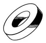 Kadee 210 HO Washers 30 Series (24pcs) Kadee TRAINS - HO/OO SCALE
