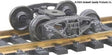 Kadee HO Bettendorf Truck, 33 Smooth Wheels 1Pr Kadee TRAINS - HO/OO SCALE