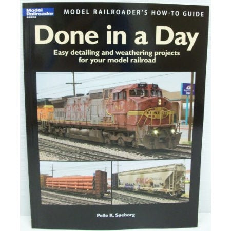 Kalmbach Book - Model Railroaderfts How-To Guide - Done in a Day Kalmbach BOOKS AND DVDS