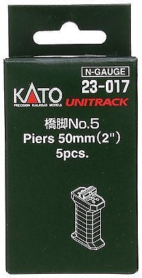 Kato N 50mm 2in Piers (5) Kato TRAINS - N SCALE