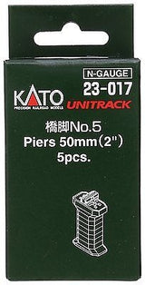 Kato N 50mm 2in Piers (5) Kato TRAINS - N SCALE
