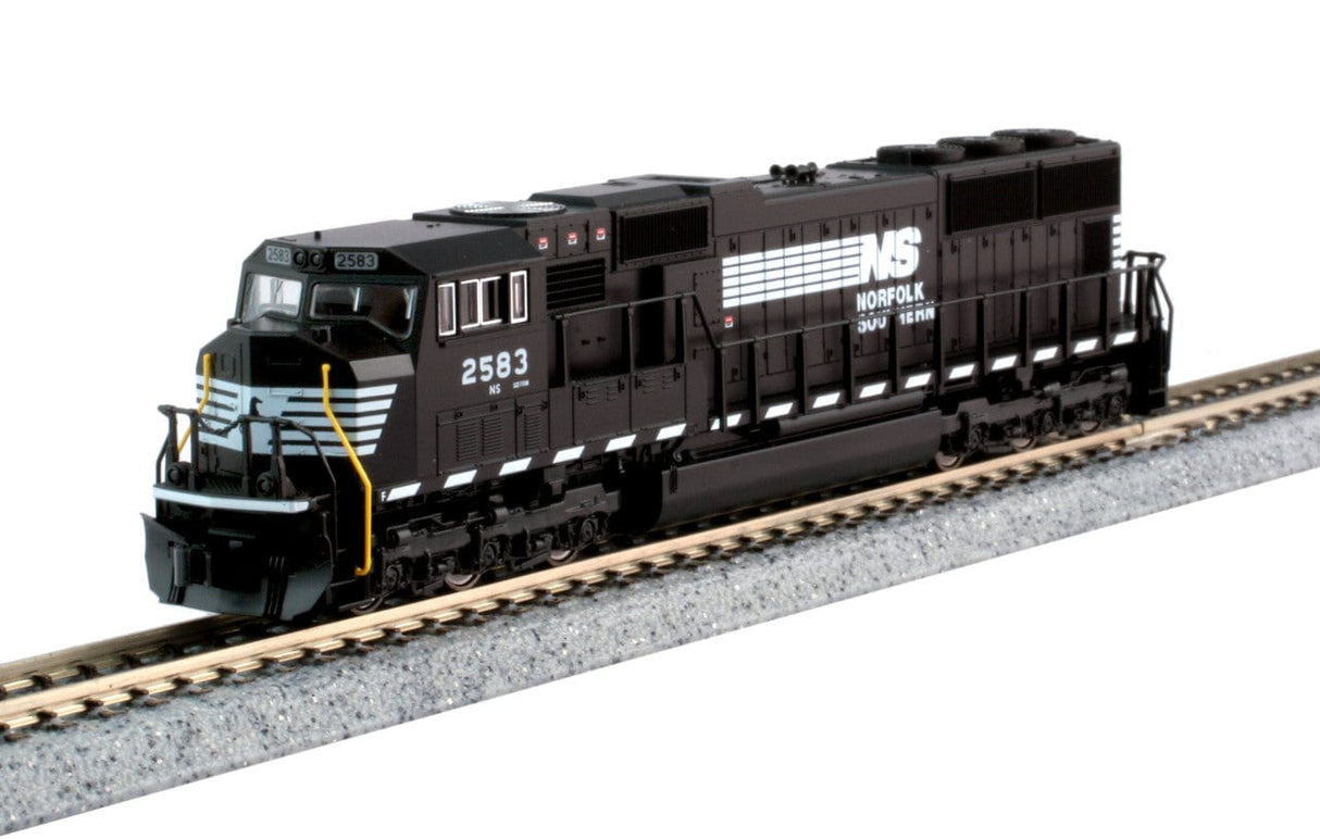 Kato 1767605DCC N EMD SD70M with Standard Flat Radiators Norfolk Southern 2583 - DCC Kato TRAINS - N SCALE