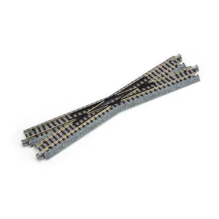 Kato N Track Crossings - 15-Degree, 7-5/16in 186mm - Right Kato TRAINS - N SCALE