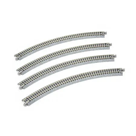Kato Unitrack N 315mm 12-3/8in Radius Curve 45-Degree (4) Kato TRAINS - N SCALE
