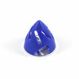 Kuza 3In 75mm Cnc Backplate Spinner Blue Kuza RC PLANES - PARTS