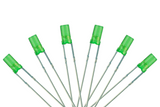 DCC Concepts Led Flat Front Type 3mm (W/Resistors) Signal Green (6) DCC Concepts TRAINS - DCC