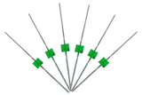 DCC Concepts Led Mini Butterfly Type 1.6mm (W/Resistors) Green (6) DCC Concepts TRAINS - DCC