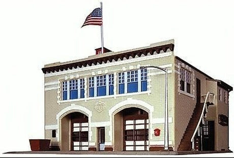 Life-Like 7483 N Volunteer Fire Company Kit Life-Like TRAINS - N SCALE
