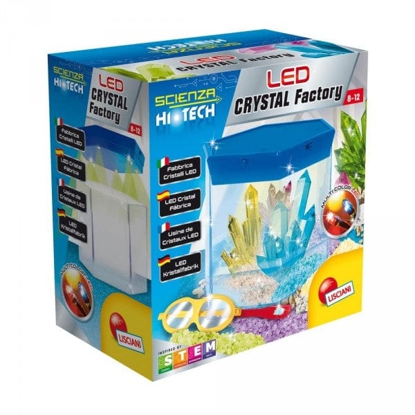 Lisciani Scienza Hi Tech Crystal Led Factory Lisciani TOY SECTION