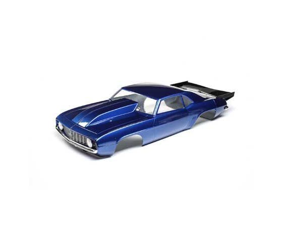 Losi 230092 69 Camaro Blue/White Body Set, 22S Drag Losi RC CARS - PARTS