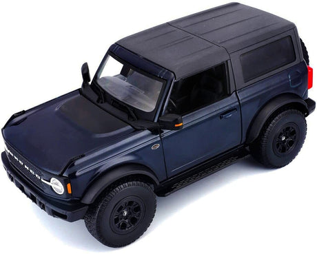 Maisto 1/18 2021 Ford Bronco Wildtrack - Blue - Hobbytech Toys