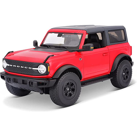 Maisto 1/18 2021 Ford Bronco Wildtrack - Red - Hobbytech Toys