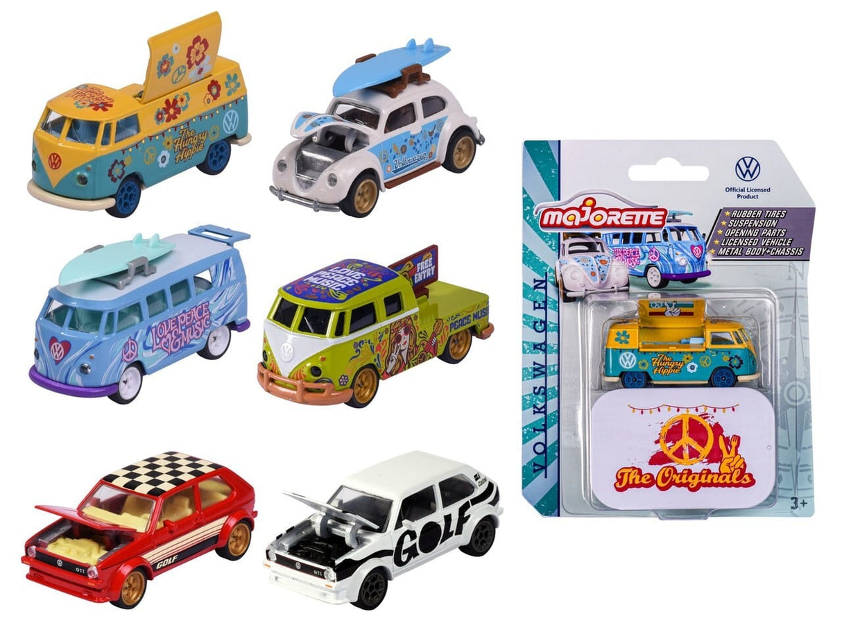 Majorette Volkswagen Deluxe Cars Assorted (1) - Hobbytech Toys