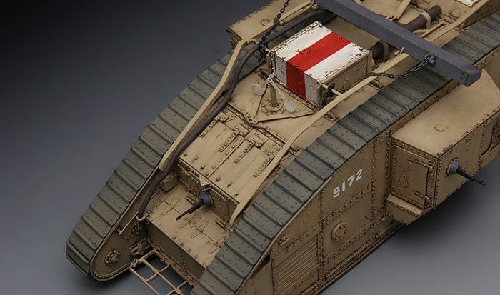 Meng 1/35 British Heavy Tank Mk.V Male Plastic Model Kit - Hobbytech Toys