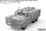 Meng 1/35 British Mastiff 2 6X6 Wheeled Protected Patrol Vehicle Plastic Model Kit - Hobbytech Toys