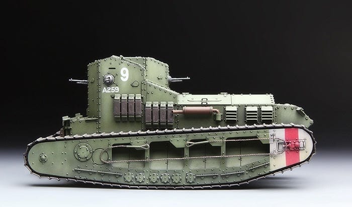 Meng 1/35 British Medium Tank Mk.A Whippet Plastic Model Kit - Hobbytech Toys