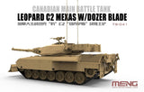 Meng 1/35 Canadian Main Battle Tank Leopard C2 MEXAS w/Dozer Blade Plastic Model Kit - Hobbytech Toys