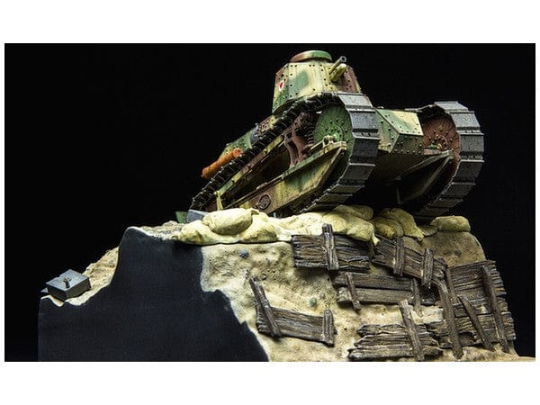 Meng 1/35 French FT-17 Light Tank (Riveted Turret) Plastic Model Kit - Hobbytech Toys