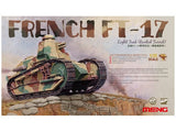 Meng 1/35 French FT-17 Light Tank (Riveted Turret) Plastic Model Kit - Hobbytech Toys