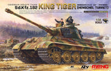 Meng 1/35 German Heavy Tank Sd.Kfz.182 King Tiger (Henschel Turret) Plastic Model Kit - Hobbytech Toys