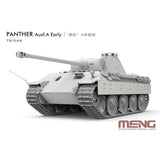 Meng 1/35 German Medium Tank Sd.Kfz.171 Panther Ausf.A Early Plastic Model Kit - Hobbytech Toys