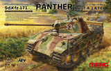 Meng 1/35 German Medium Tank Sd.Kfz.171 Panther Ausf.A Late Plastic Model Kit - Hobbytech Toys