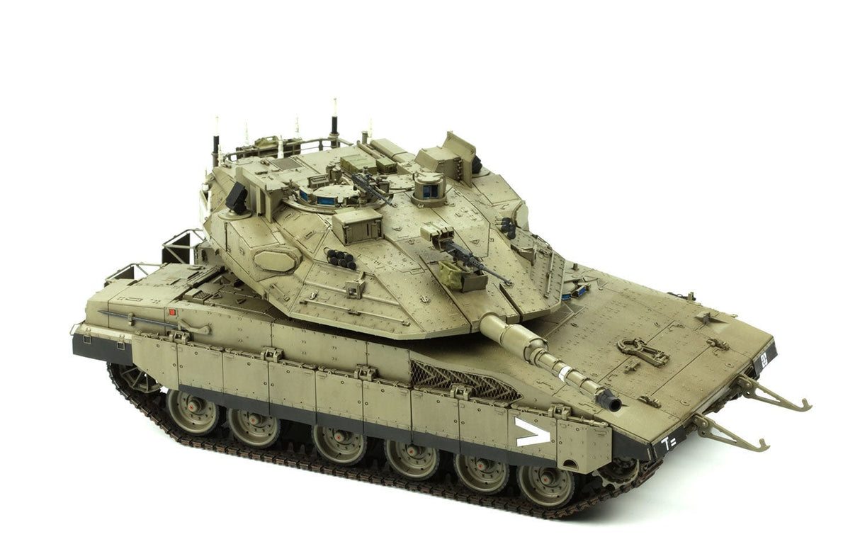 Meng 1/35 Israel Main Battle Tank Merkava Mk.4M w/Trophy Active Protection System Plastic Model Kit - Hobbytech Toys