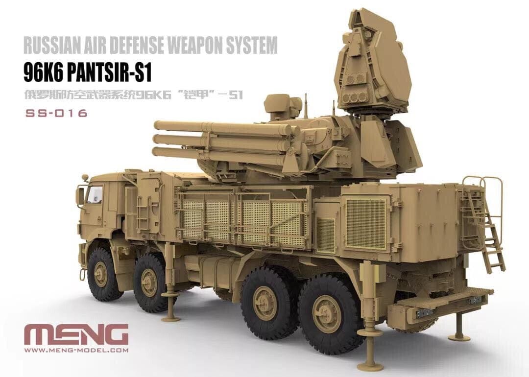 Meng 1/35 Russian Air Defense Weapon System 96K6 Pantsir-S1 Plastic Model Kit - Hobbytech Toys