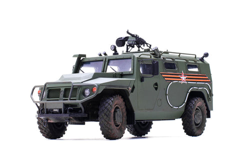 Meng 1/35 Russian GAZ 233115 Tiger-M SPN SPV Plastic Model Kit - Hobbytech Toys